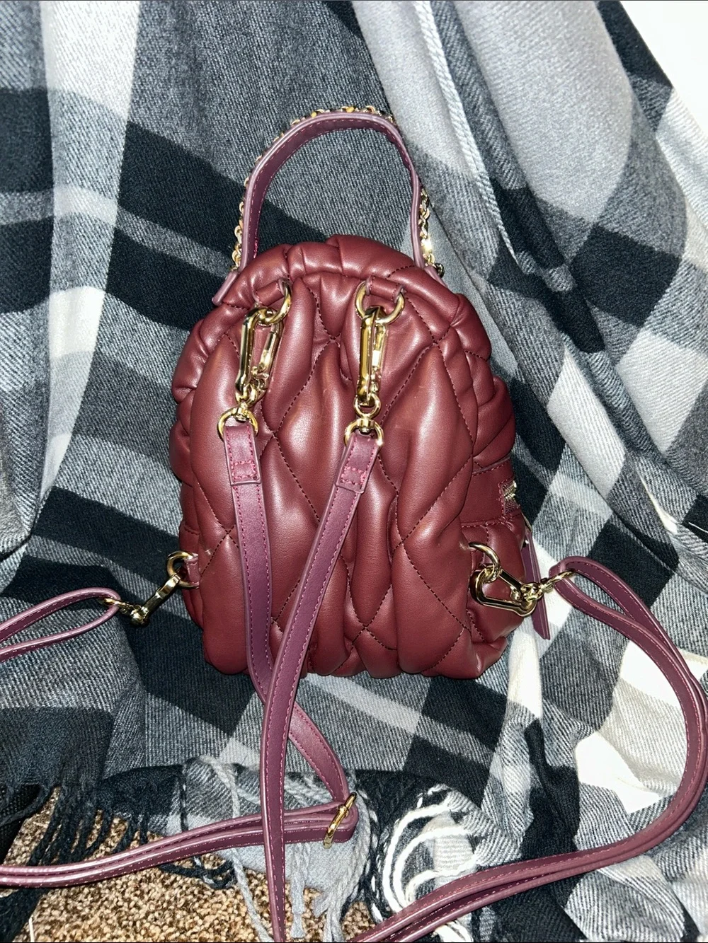 Steve Madden compact quilted